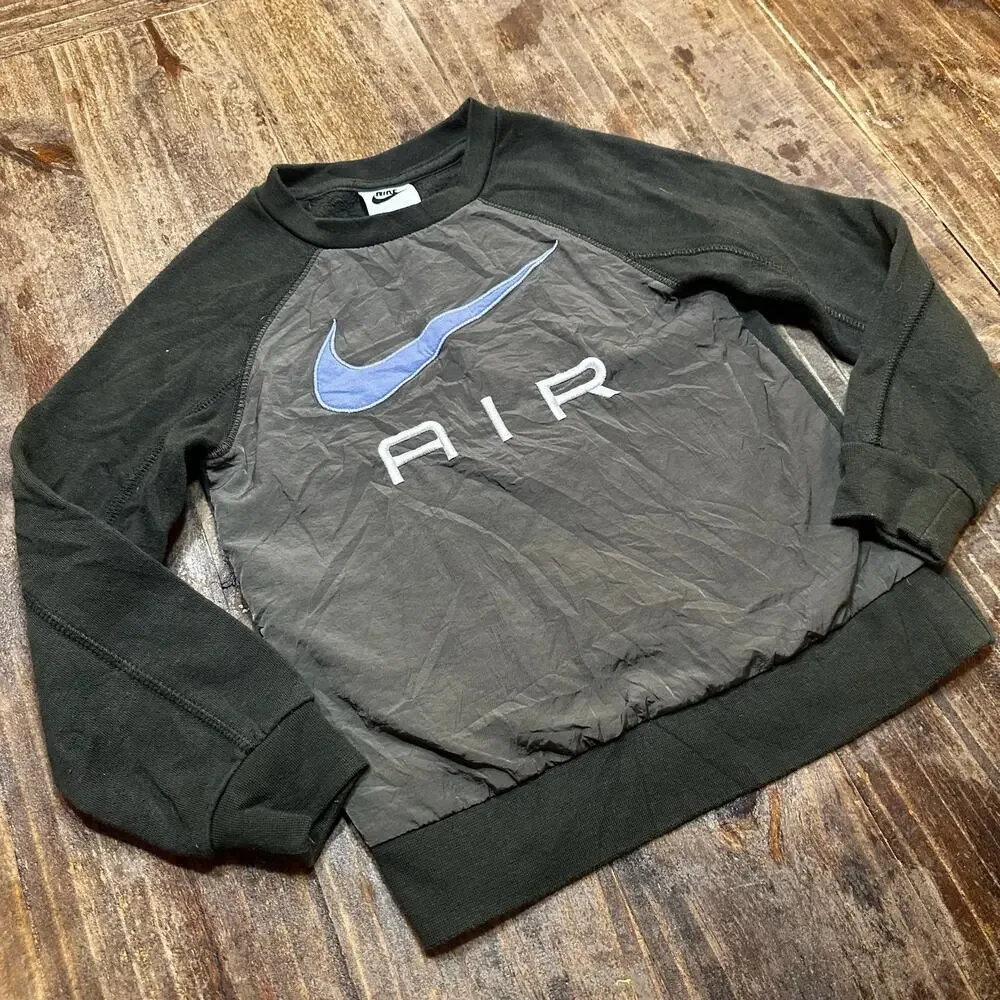 Nike Sweatshirt sz XS (4) Green Nike Air Sweatshirt